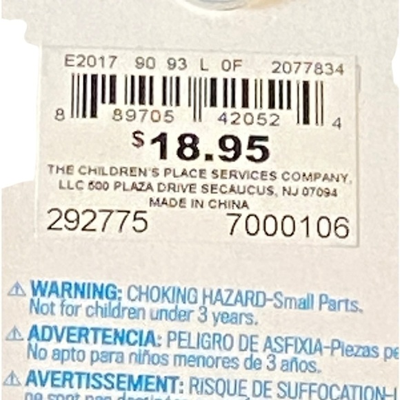 The Children's Place Chambray Matching Bow Tie And Suspender Size 7-14 - NWT - Picture 4 of 6